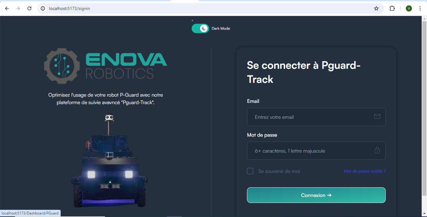 PGuard-Track — IoT Robot Platform